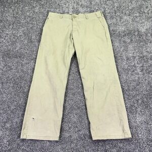Lee Pants Mens 34x29 Beige Extreme Motion Chino Straight Stretch Casual Khakis